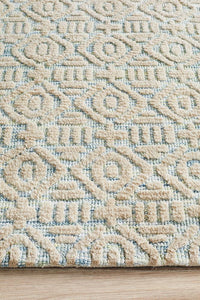 Roma Lucy Blue Green Rug