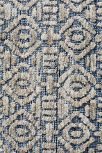 Roma Miriam Navy Grey Rug