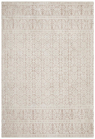 Roma Gloria Peach Ivory Rug