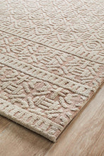 Roma Gloria Peach Ivory Rug