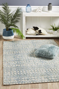 Roma Scarlett Blue Green Rug