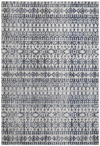 Roma Tara Navy Grey Rug