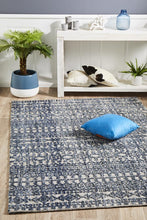 Roma Tara Navy Grey Rug