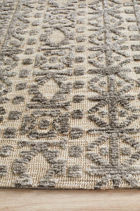 Roma Jemma Natural Grey Rug