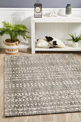 Roma Jemma Natural Grey Rug