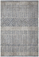 Roma Corey Navy Grey Rug