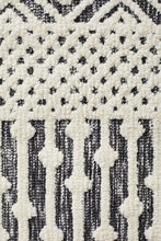 Roma Emma Ivory Black Rug