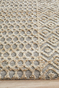 Roma Sylvia Natural Grey Rug