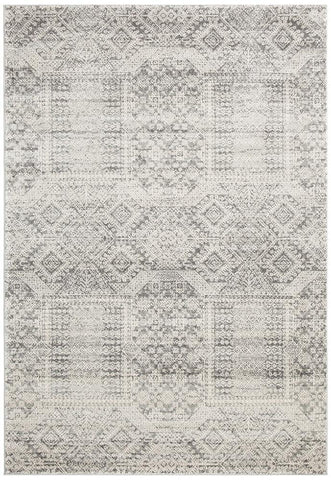 Mirage Zelda Silver Grey Rug