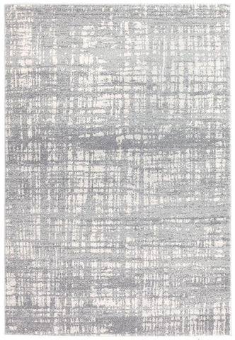 Mirage Ashley Abstract Modern Silver Grey Rug