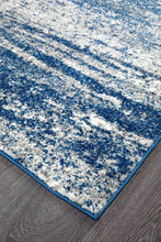 Mirage Casandra Dunescape Modern Blue Grey Runner Rug