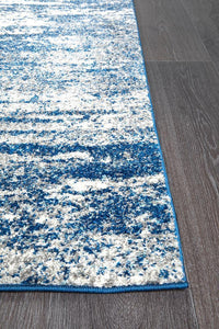 Mirage Casandra Dunescape Modern Blue Grey Rug