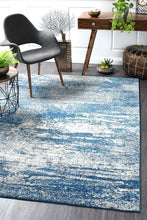 Mirage Casandra Dunescape Modern Blue Grey Rug