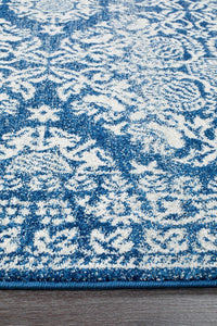 Mirage Gwyneth Stunning Transitional Navy Rug
