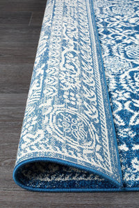 Mirage Gwyneth Stunning Transitional Navy Rug