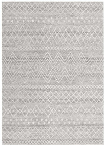 Oasis Nadia Grey Rustic Tribal Rug