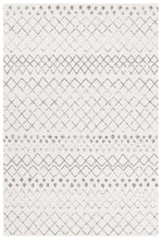 Oasis Selma White Grey Tribal Rug