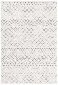 Oasis Selma White Grey Tribal Rug