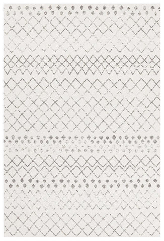 Oasis Selma White Grey Tribal Rug