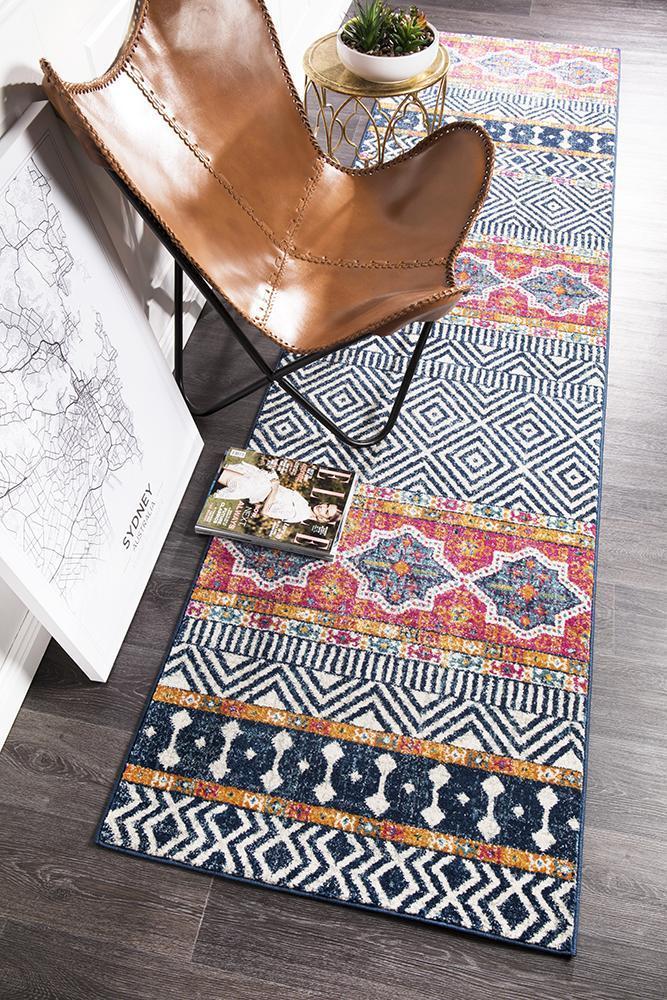 Oasis Sabrina Multi Tribal Runner Rug