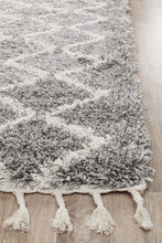 Savanna Zig Zag Silver Runner Rug