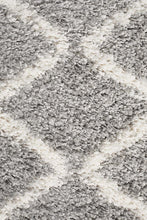 Savanna Zig Zag Silver Runner Rug