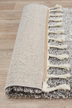 Savanna Diamond Silver Runner Rug