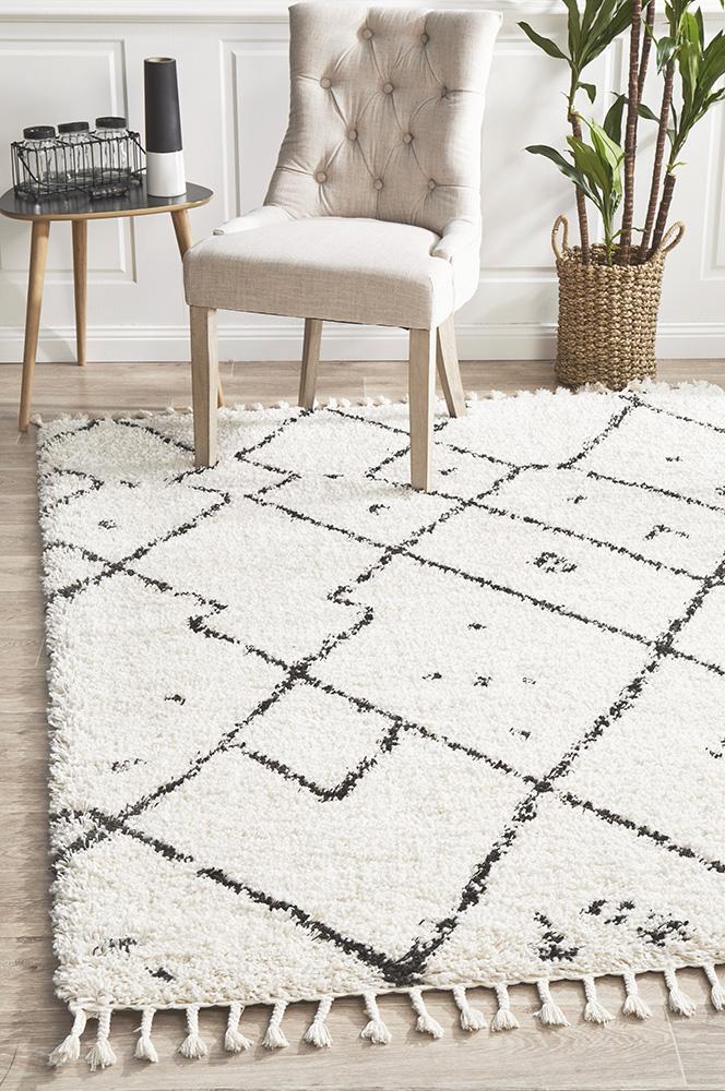 Savanna White Rug