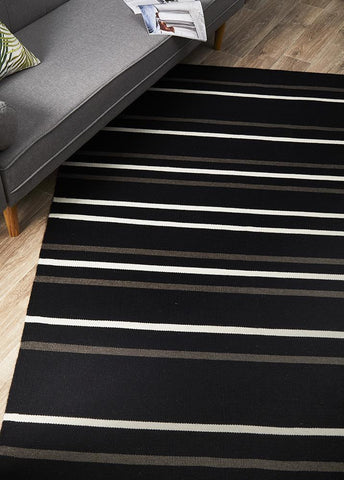 Skandinavian 306 Black Rug