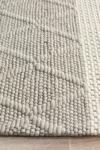 Casablanca Karlsson Wool Hatch Textured Rug