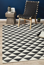 Casablanca Astrid Geo Flat Weave Wool Rug