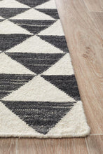 Casablanca Astrid Geo Flat Weave Wool Rug