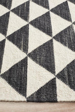 Casablanca Astrid Geo Flat Weave Wool Rug