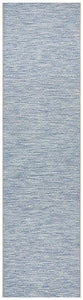 Paris Indoor Outdoor Blue Runner Rug
