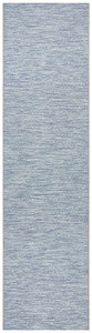 Paris Indoor Outdoor Blue Runner Rug