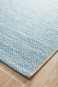 Paris Indoor Outdoor Blue Rug