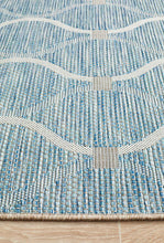 Paris Indoor Outdoor Blue Rug