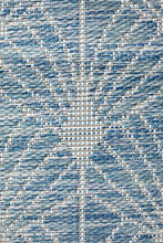 Paris Indoor Outdoor Blue Runner Rug