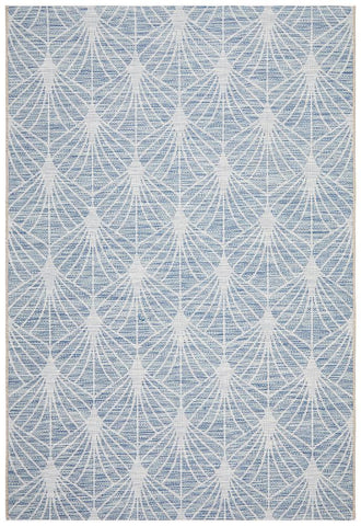 Paris Indoor Outdoor Blue Rug