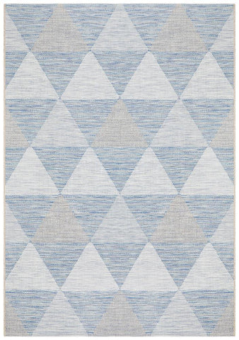 Paris Indoor Outdoor Blue Rug