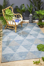 Paris Indoor Outdoor Blue Rug