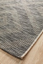 Paris Indoor Outdoor Black Rug