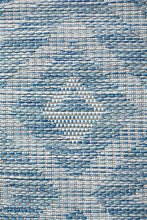 Paris Indoor Outdoor Blue Runner Rug