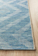 Paris Indoor Outdoor Blue Rug