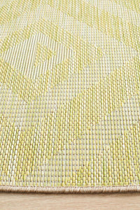 Paris Indoor Outdoor Light Green Rug
