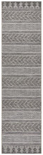 Paris Indoor Outdoor Tribal Grey Runner Rug