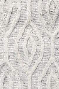 Azulik Wish White Modern Rug