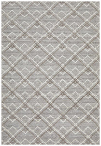 Azulik Silver Stream Modern Rug
