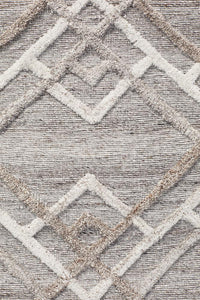 Azulik Silver Stream Modern Rug