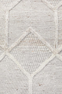 Azulik Grey Brush Modern Rug